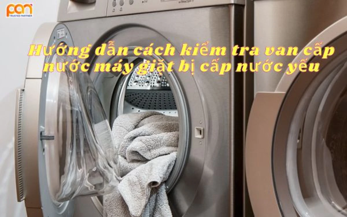 Kiểm tra van nước cấp