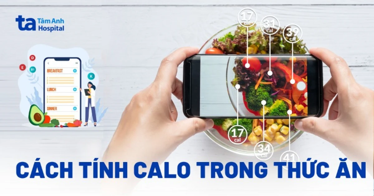 Tính toán lượng calo trong khẩu phần ăn với cơm