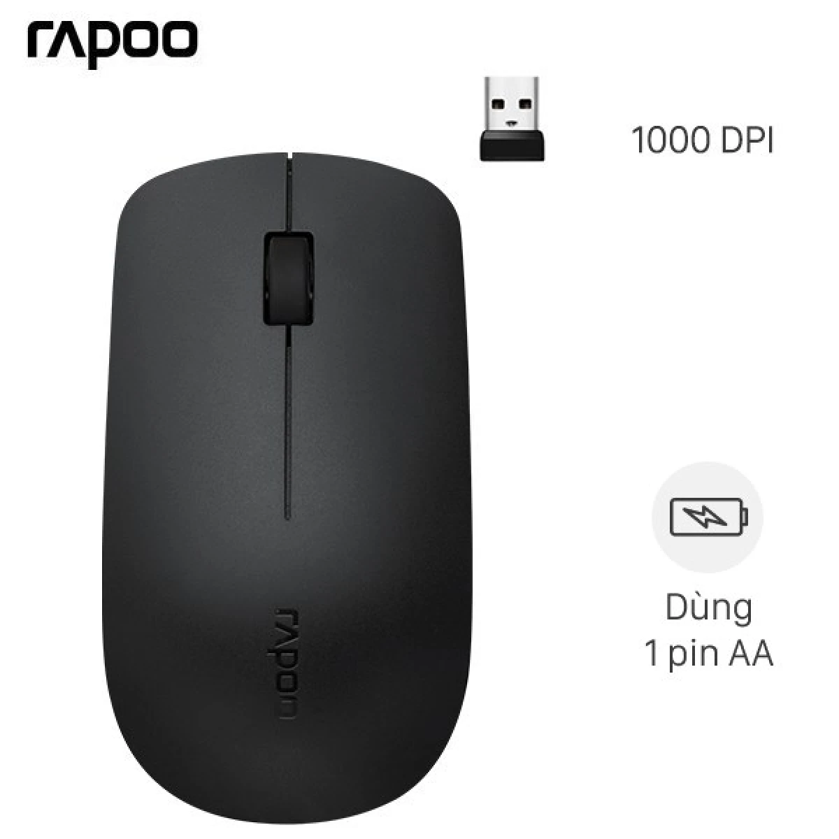 Cách kết nối chuột không dây với laptop qua cổng USB