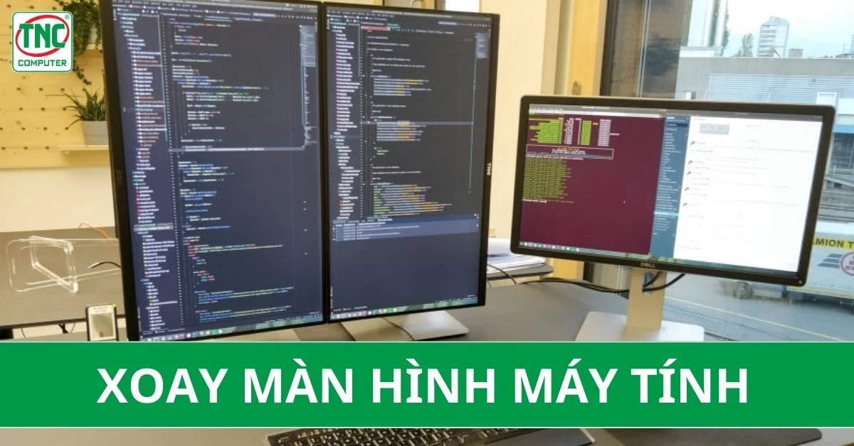 Mẹo xoay màn hình máy tính hữu ích