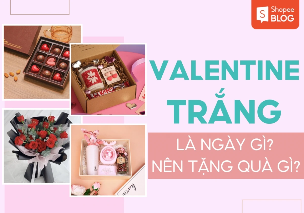 Khăn choàng ấm áp làm quà tặng Valentine Trắng