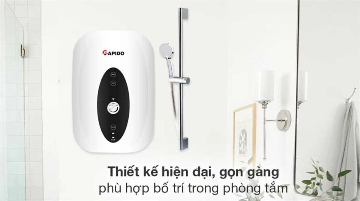 Các loại máy nước nóng phổ biến