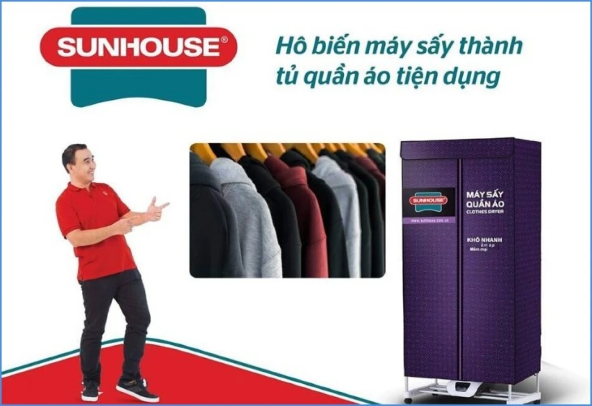   Tủ Sấy Quần Áo Sunhouse: Lựa Chọn Thông Minh Cho Mùa Mưa