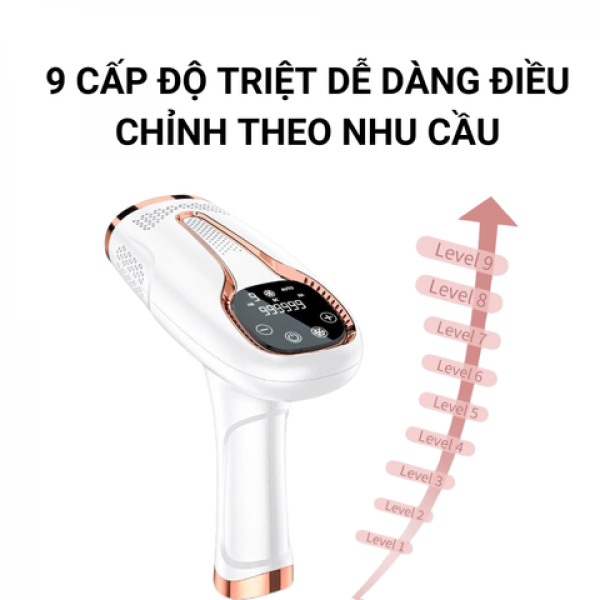 Máy triệt lông tại nhà với công nghệ tiên tiến