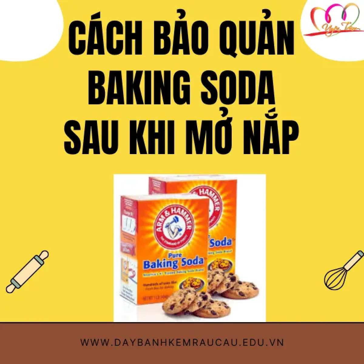 Bảo quản baking soda