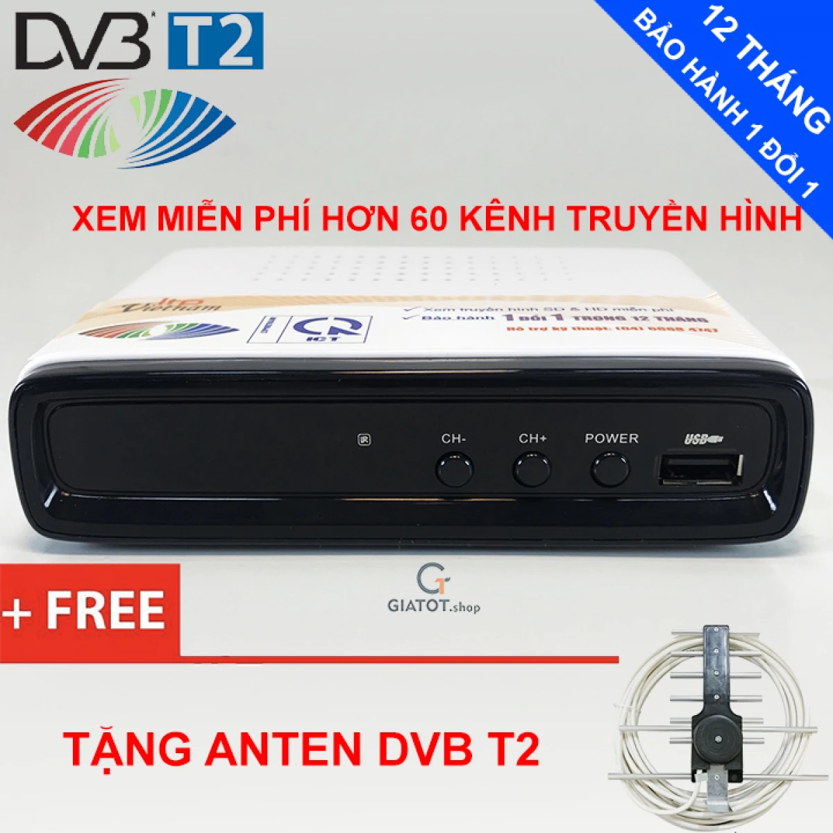 Đầu thu kỹ thuật số DVB-T2 chất lượng cao