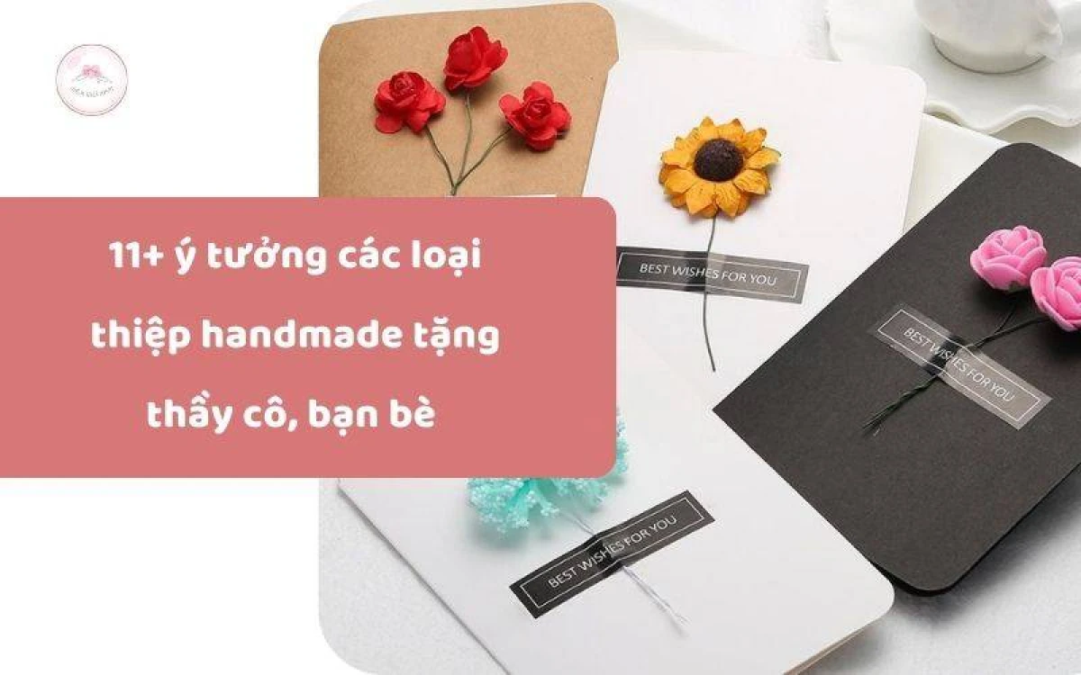 Thiệp 8/3 bằng giấy gấp origami tinh tế, nghệ thuật