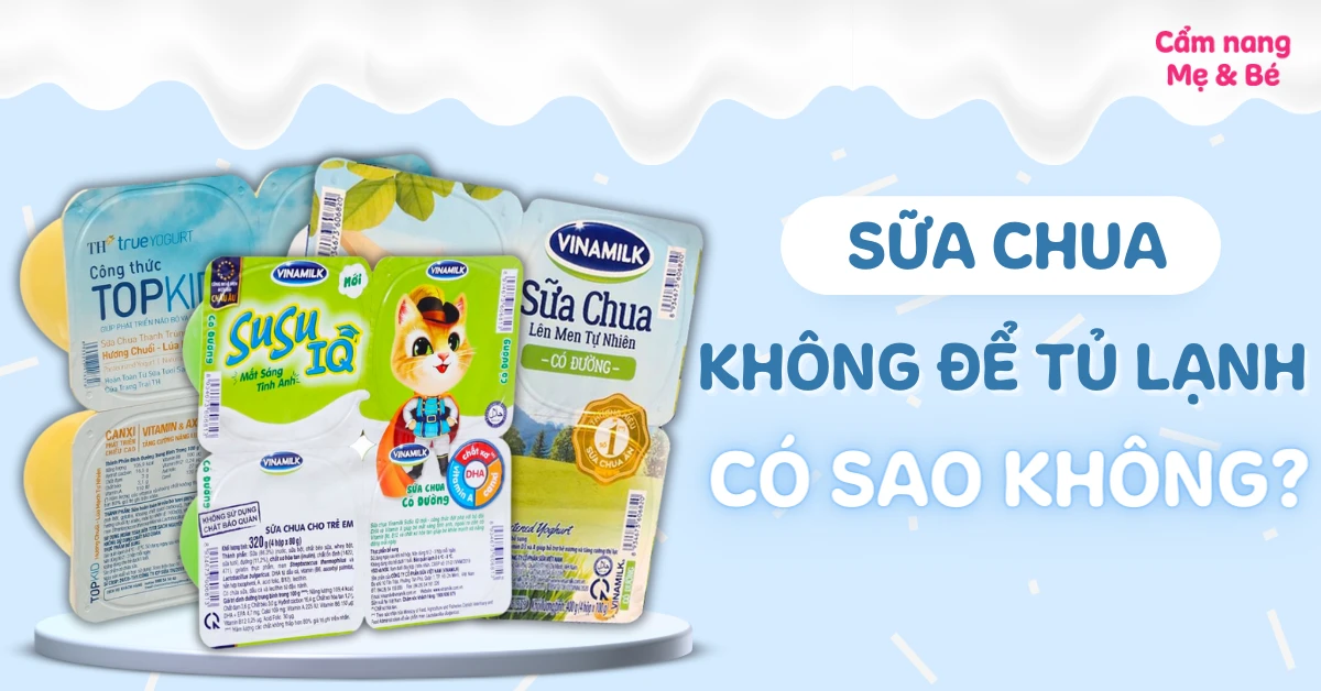 Sữa chua tự làm trong tủ lạnh