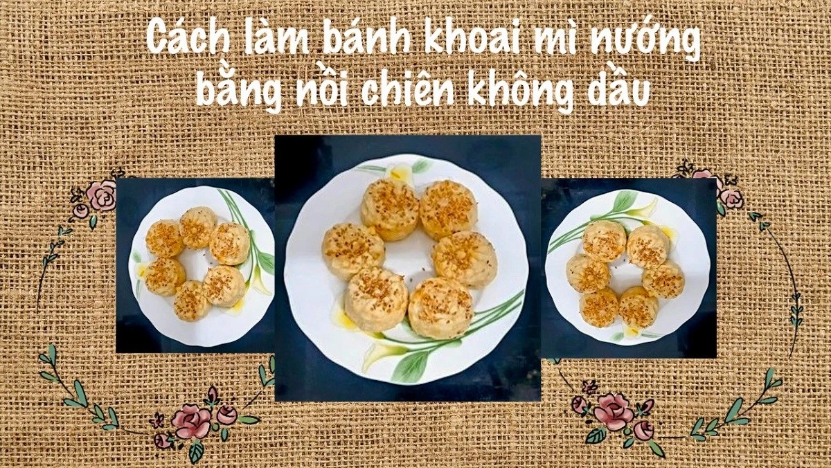 Nướng khoai mì bằng nồi chiên không dầu