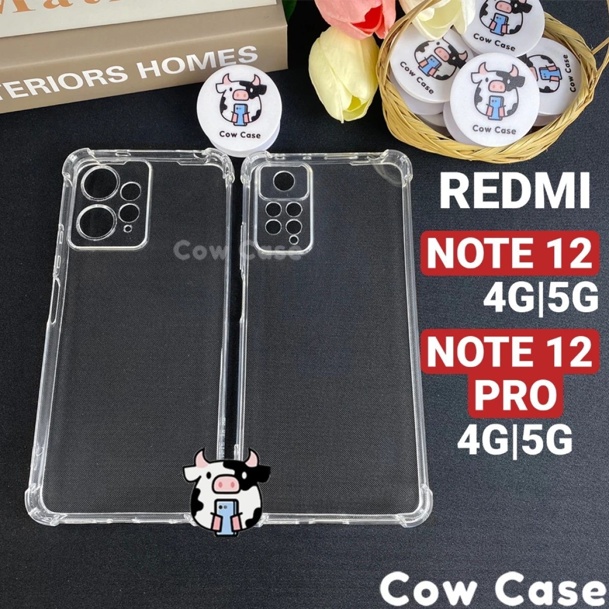 Ốp lưng Redmi Note 12 Pro 5G chống sốc