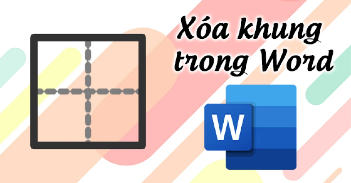 Cách tạo khung bìa với hình khối trong Word