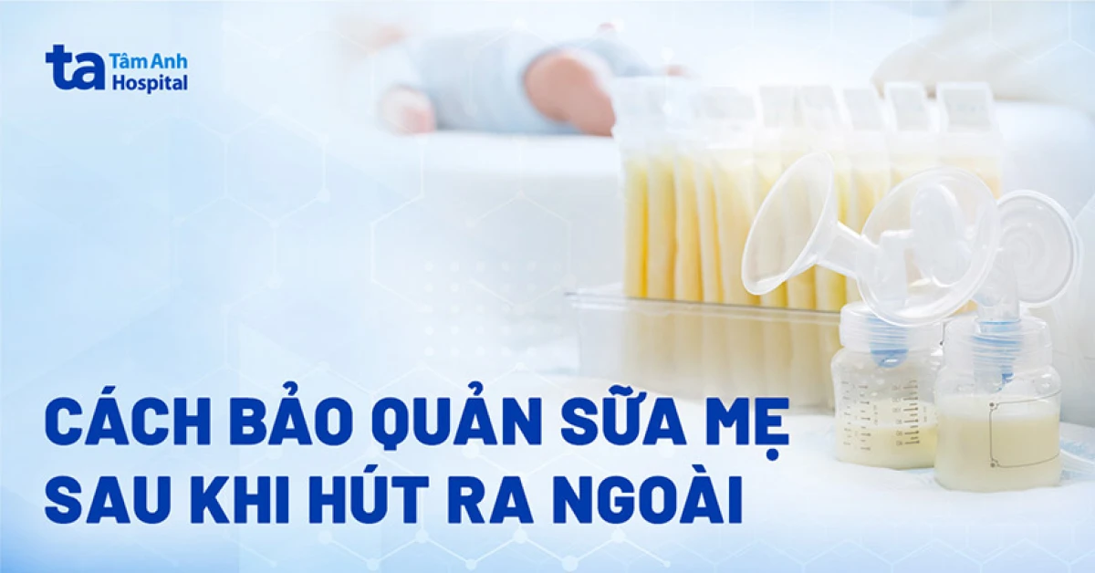 Bảo quản sữa mẹ sau khi rã đông đúng cách