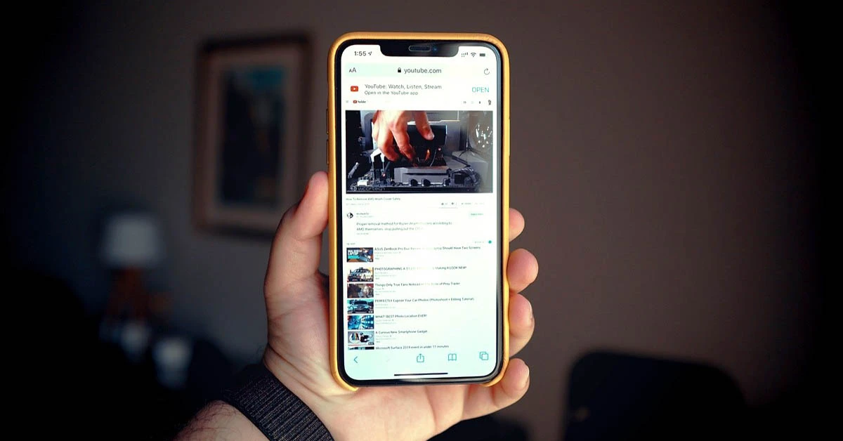 Tải video Facebook về iPhone bằng Safari