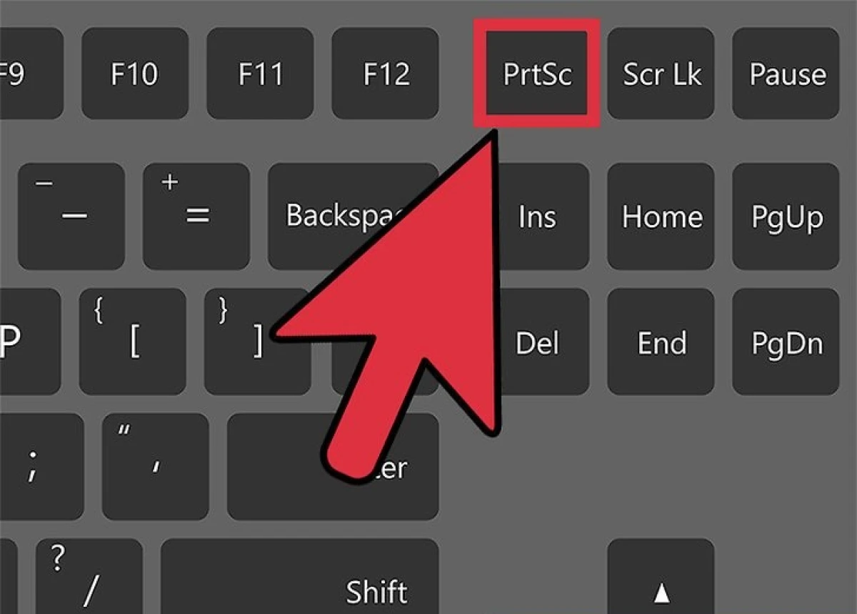 Chụp màn hình máy tính bằng phím Print Screen