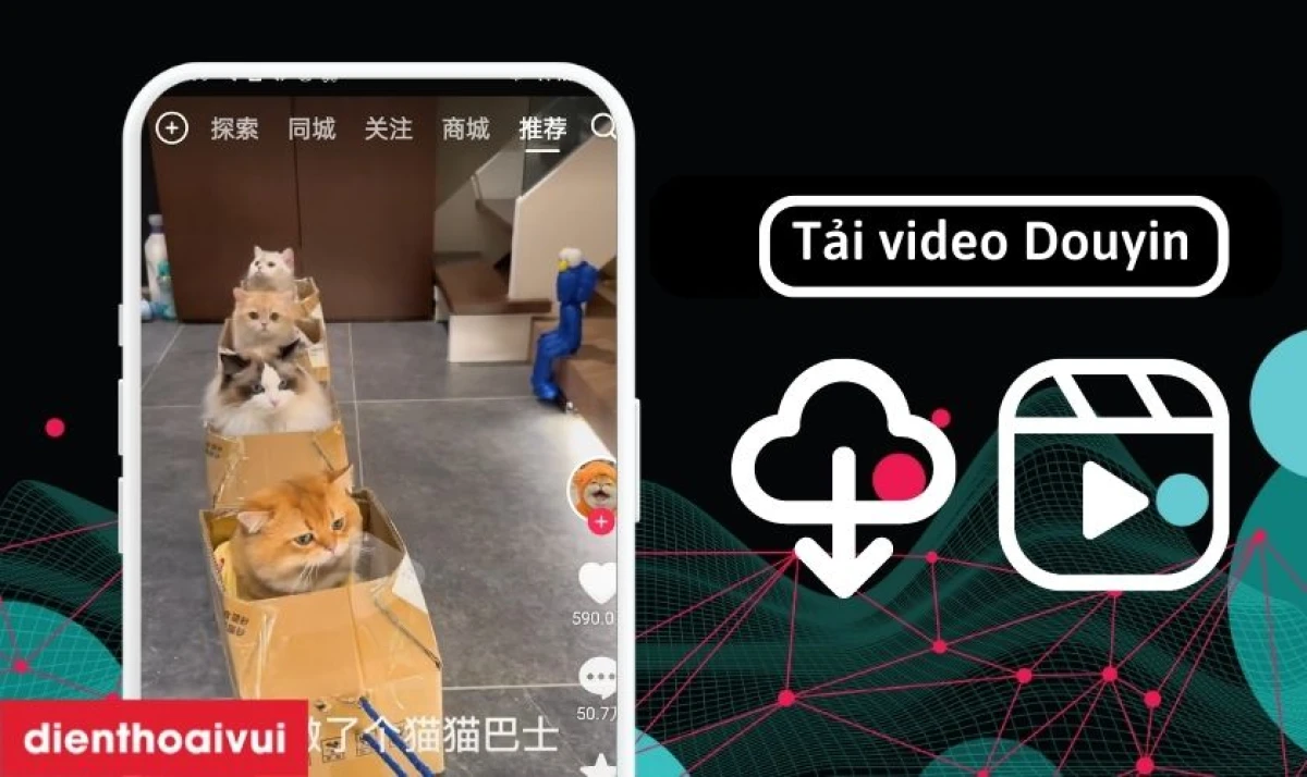 Lưu ý tải video Douyin không logo