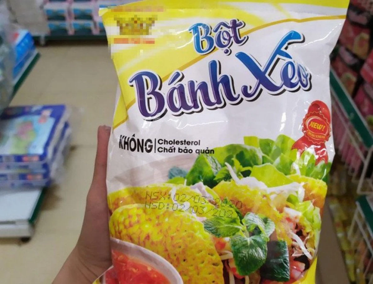 Bột gạo làm bánh xèo - nguyên liệu quan trọng