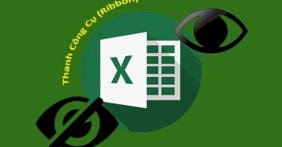 Cách hiện thanh công cụ trong Excel nhanh chóng