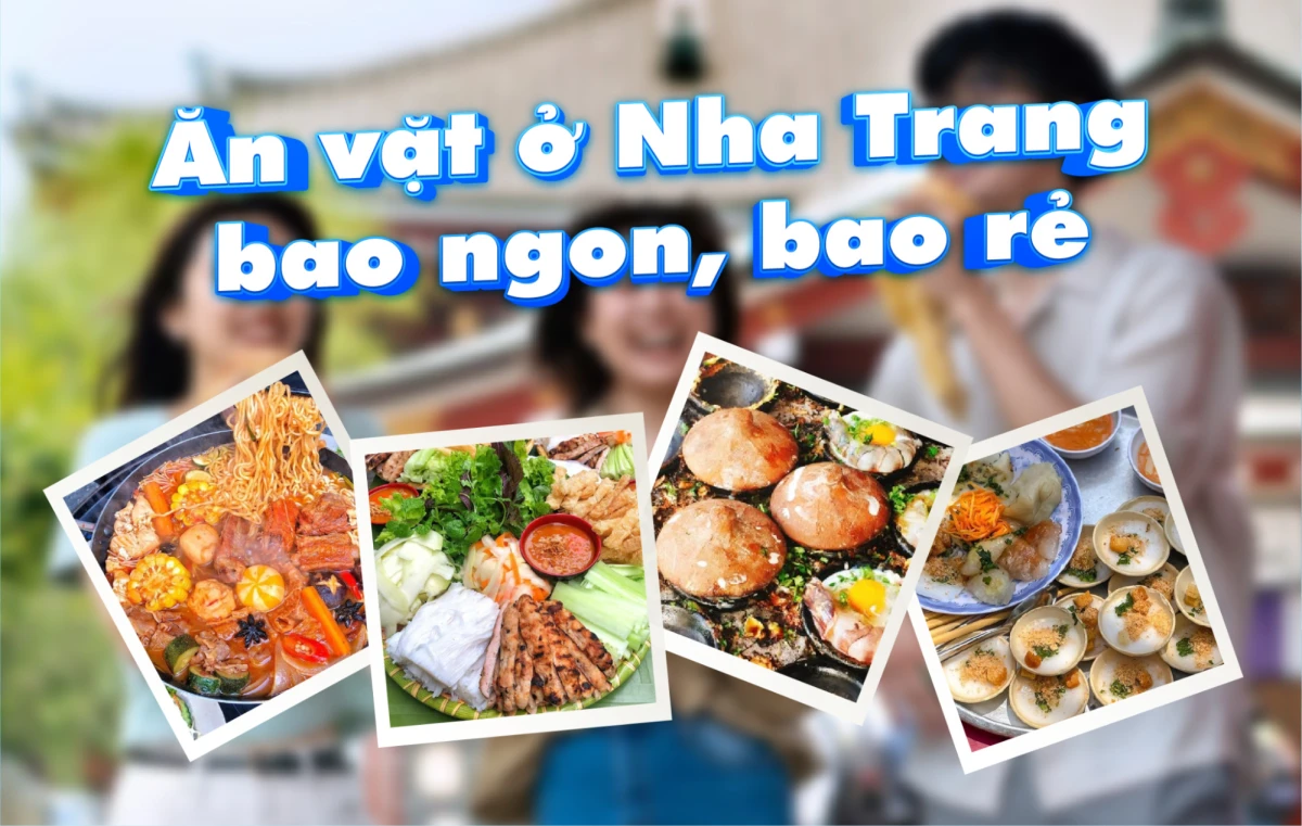 Giới trẻ thưởng thức khoai tây lắc phô mai tại quán ăn vỉa hè.