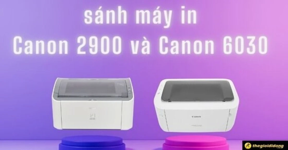 Giá Máy In Canon 2900: Hướng Dẫn Mua Hàng Thông Minh Năm 2024 image