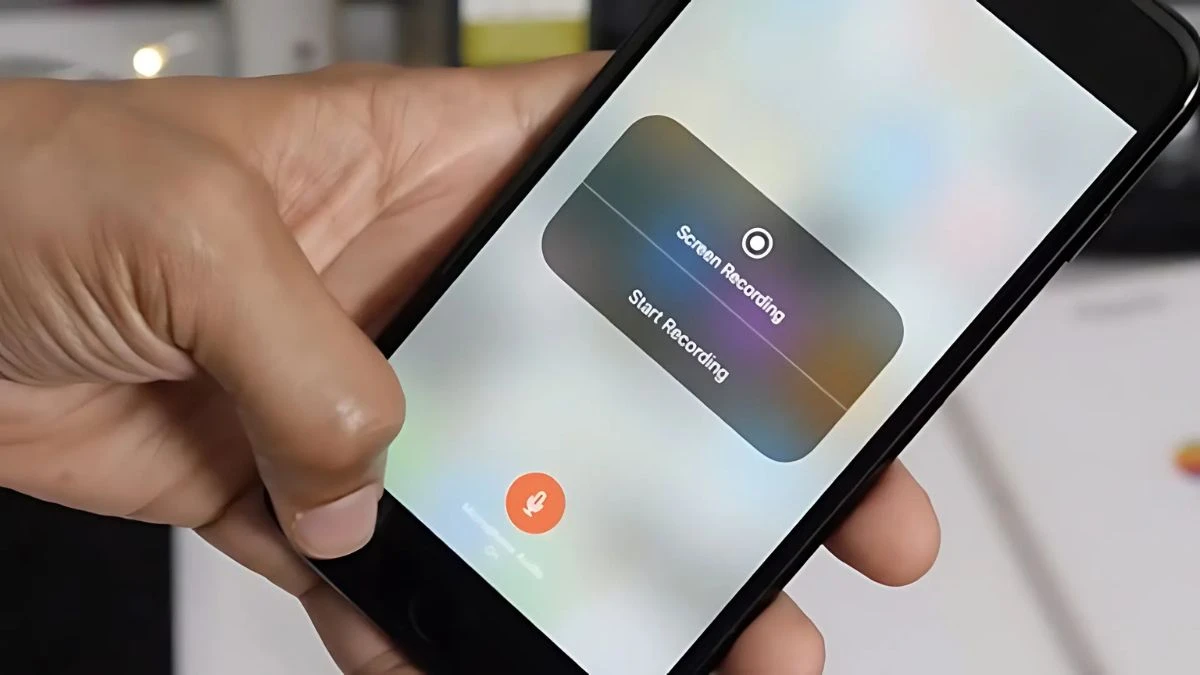Bật micrô trong quá trình quay màn hình iPhone - Hướng dẫn chi tiết