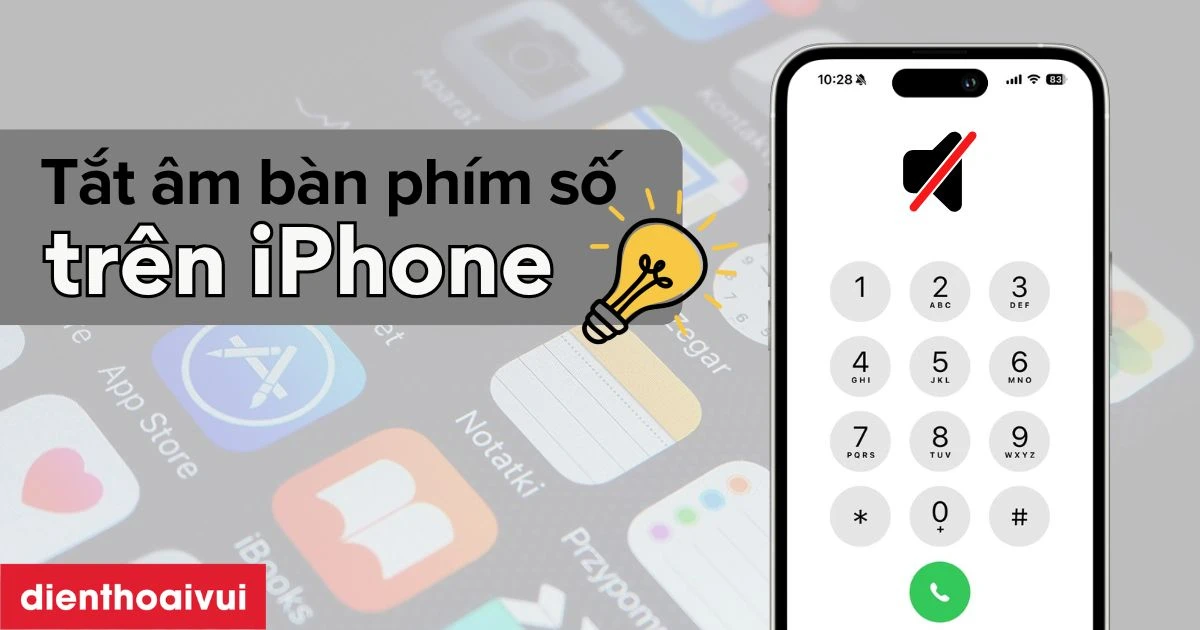 Tắt âm bàn phím iPhone ở nơi công cộng để bảo vệ sự riêng tư và tránh làm phiền người khác.
