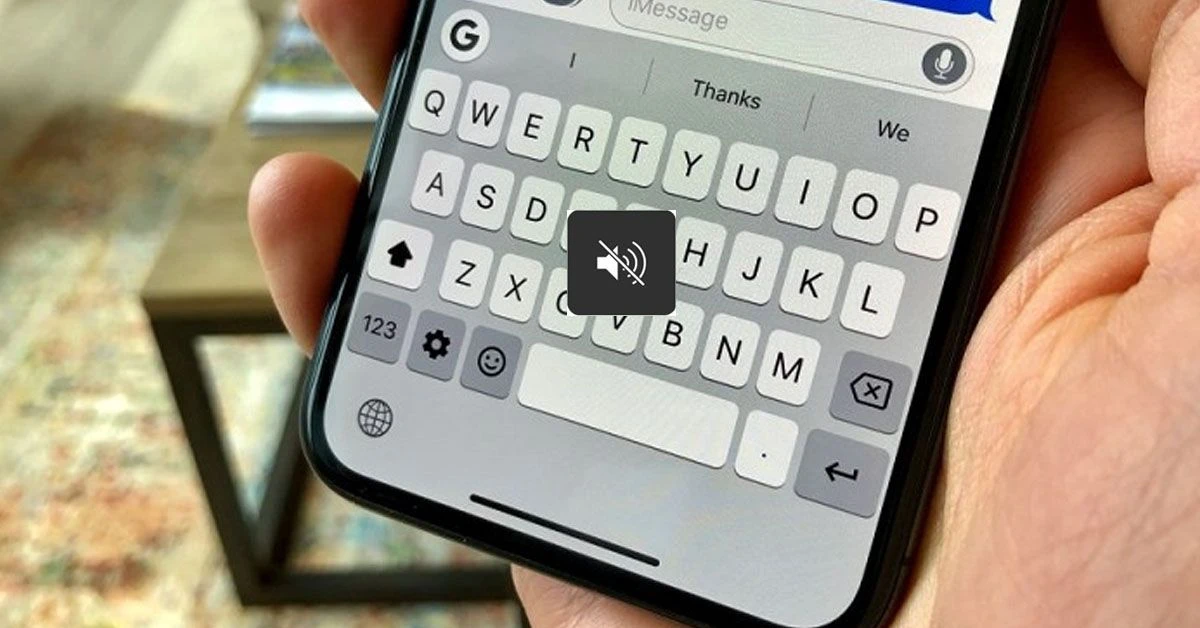 Hướng dẫn tắt âm bàn phím iPhone trong phần Cài đặt, nhanh chóng và dễ dàng.
