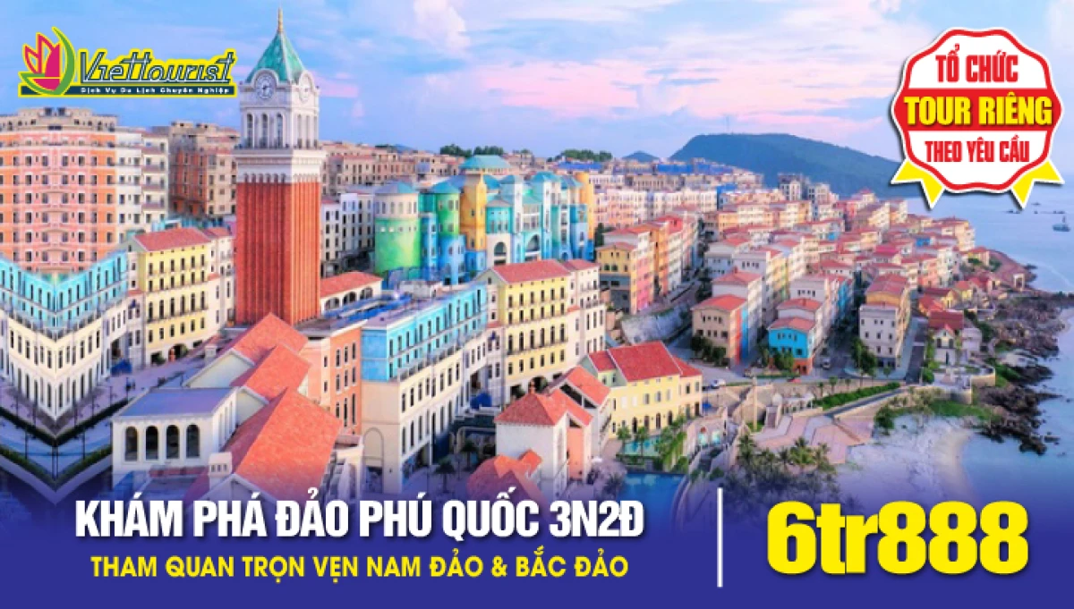 Lịch trình 3 ngày 2 đêm khám phá Phú Quốc mùa hè