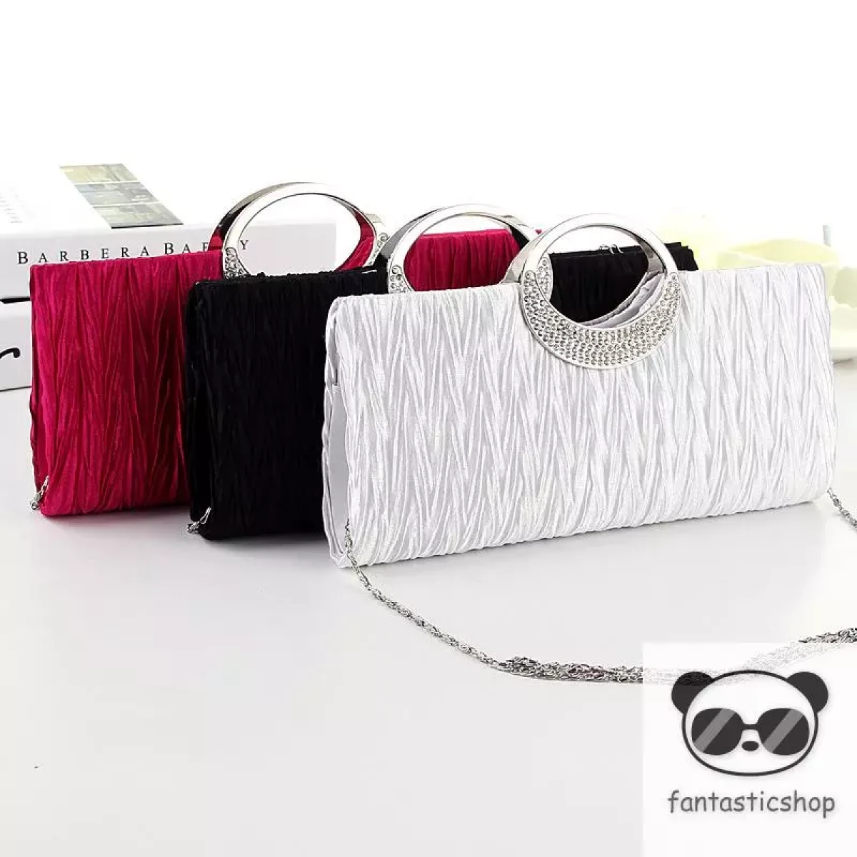 Clutch nữ dự tiệc đính đá lấp lánh sang trọng