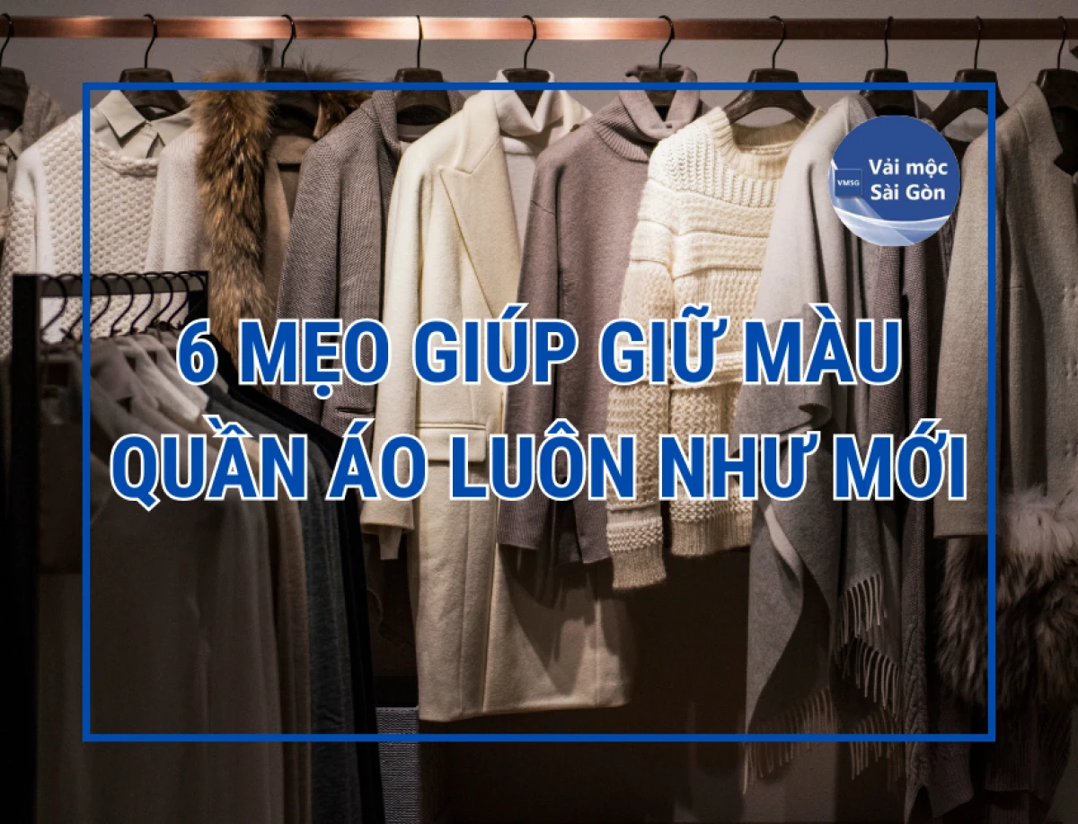 Phân loại quần áo trước khi giặt giúp quần áo luôn như mới