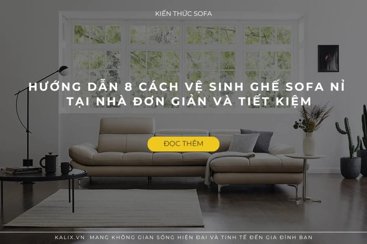 Trị vết cà phê trên sofa vải bằng dung dịch giấm