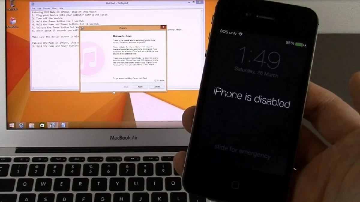 Xóa iPhone bị vô hiệu hóa từ xa bằng tài khoản iCloud