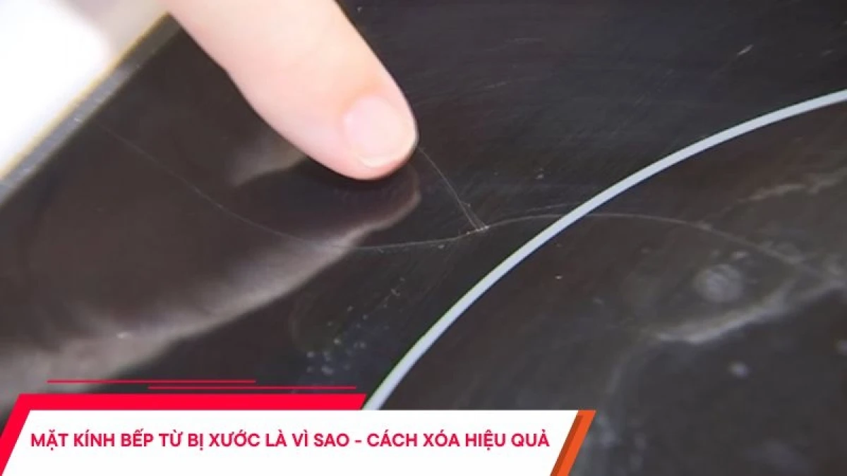 Cách bảo vệ mặt kính bếp từ khỏi trầy xước và nứt vỡ
