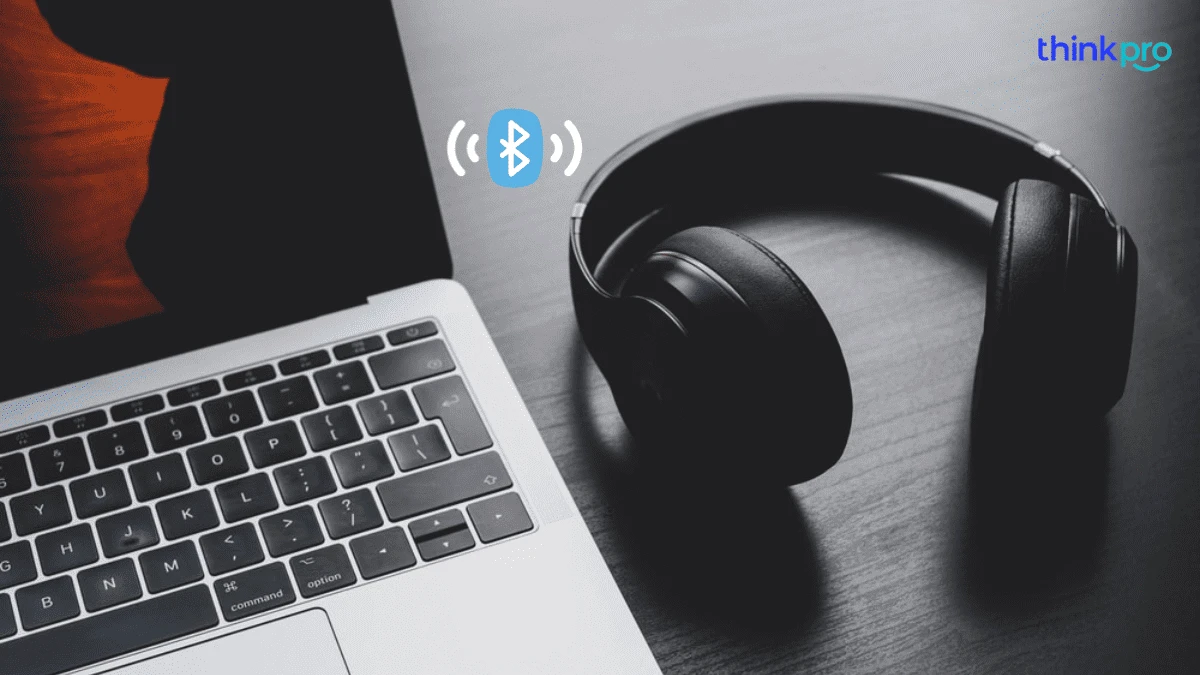 Giao diện kết nối tai nghe Bluetooth trên MacBook