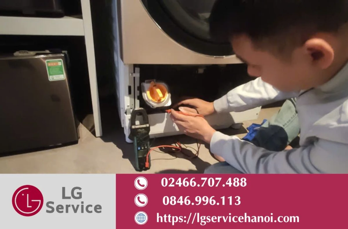 Dịch vụ sửa chữa máy giặt LG tại nhà nhanh chóng và tiện lợi