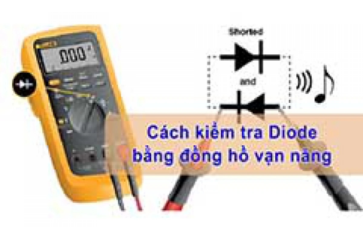 Cách đo điện trở và diode bằng đồng hồ vạn năng kỹ thuật số