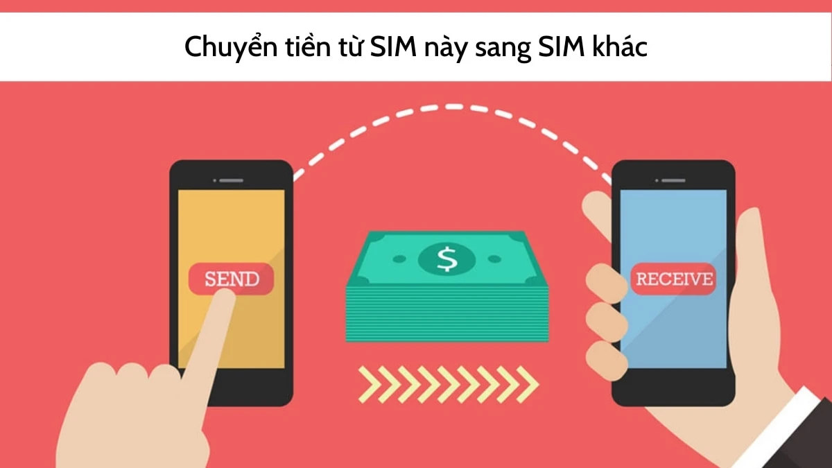 Hướng dẫn cách chuyển tiền từ sim này sang sim khác