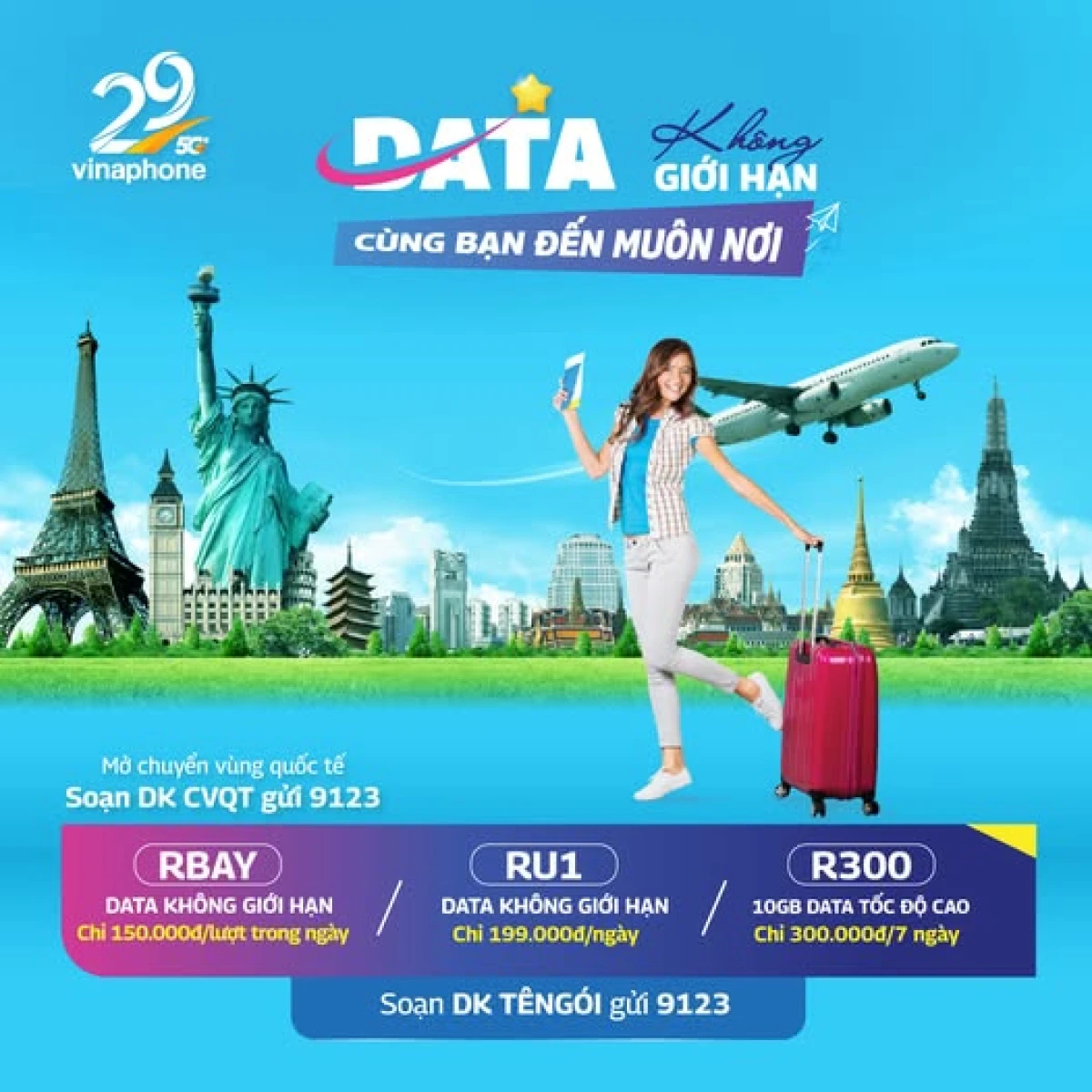 Bảng so sánh các gói cước 4G Vinaphone phổ biến