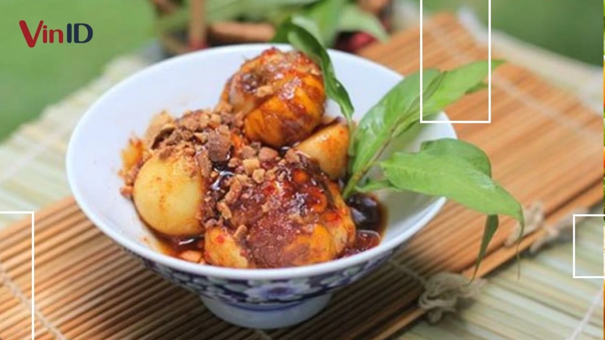 Hột vịt lộn xào me ngon béo chan hòa cùng sốt me chua ngọt