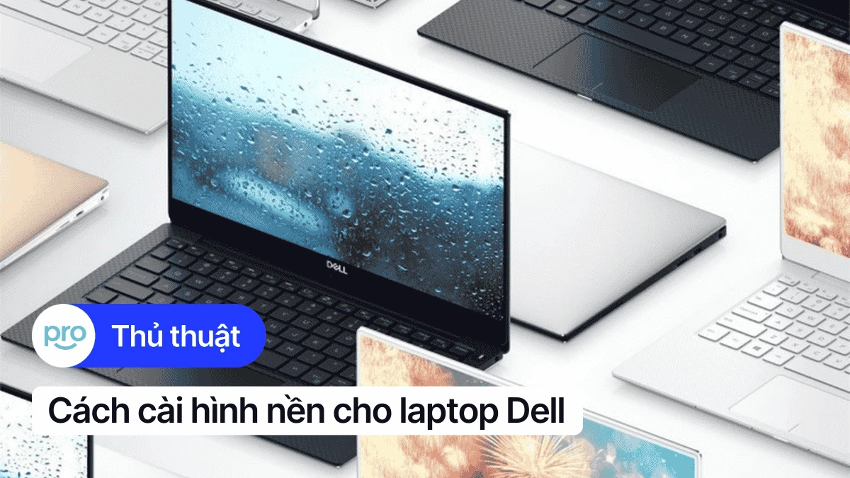 Desktop với hình nền slideshow sinh động