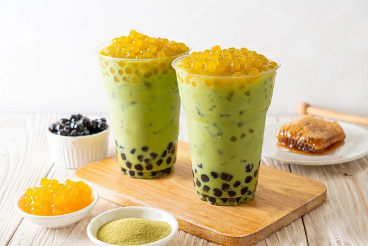 Ly trà sữa ít đường với trân châu ít calo