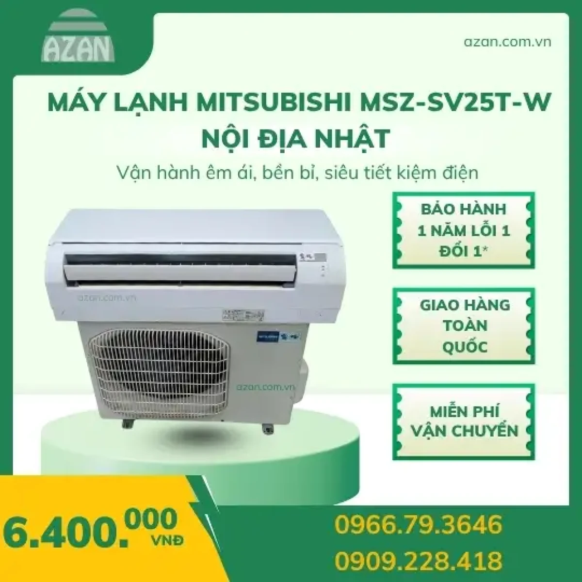 Máy lạnh nội địa Nhật tiết kiệm điện và vận hành êm ái