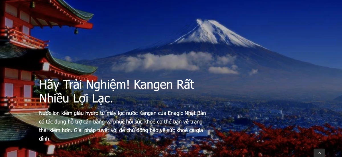 Máy lọc nước ion kiềm Nhật Bản cho gia đình Việt hiện đại
