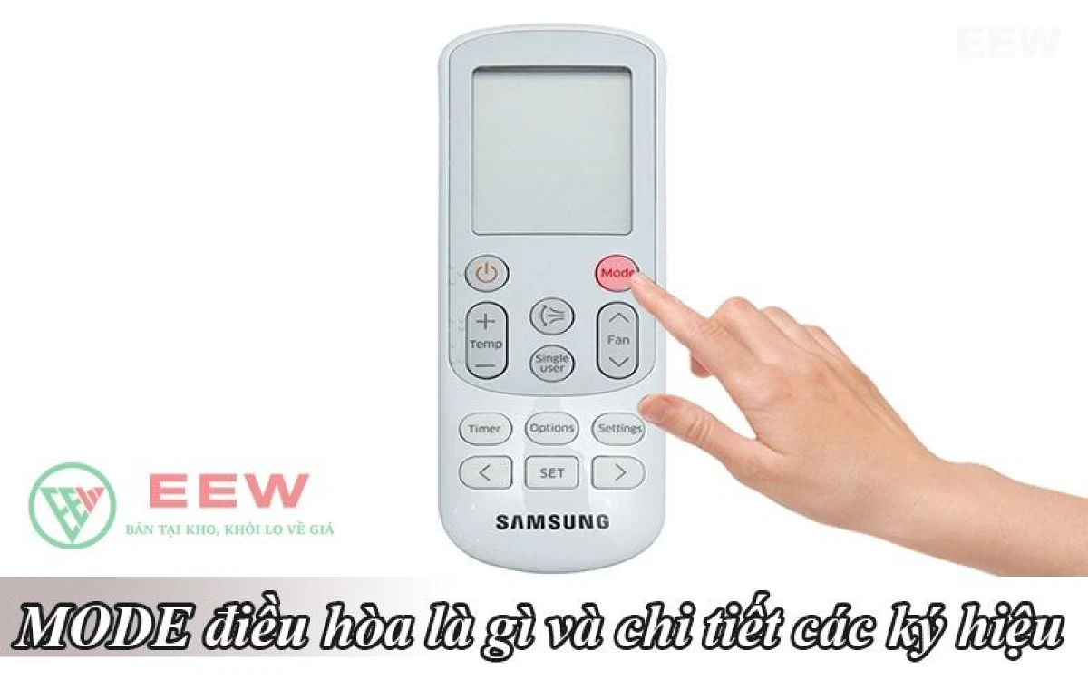 Hình ảnh minh họa chế độ heat trong điều hòa hoạt động sưởi ấm