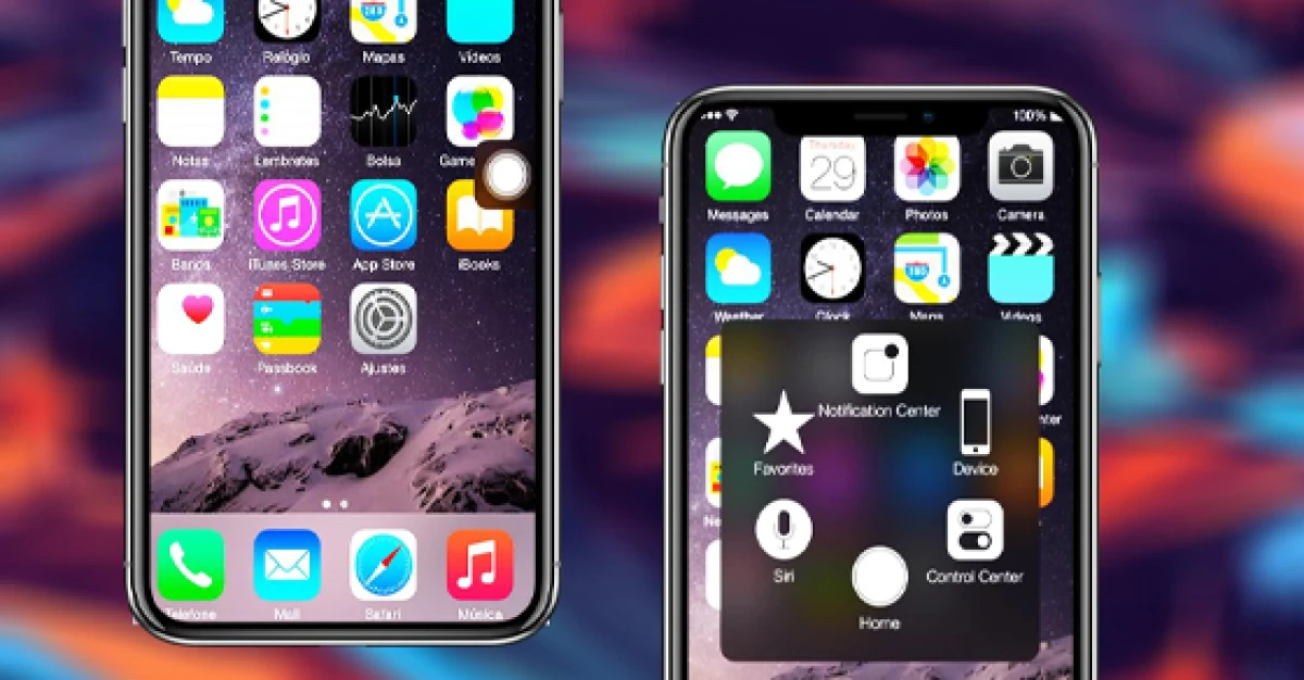 Nút home ảo trên iPhone 11