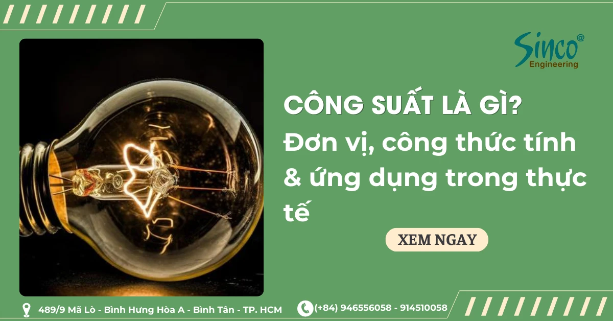 Ứng dụng công thức công suất tiêu thụ trong thực tế
