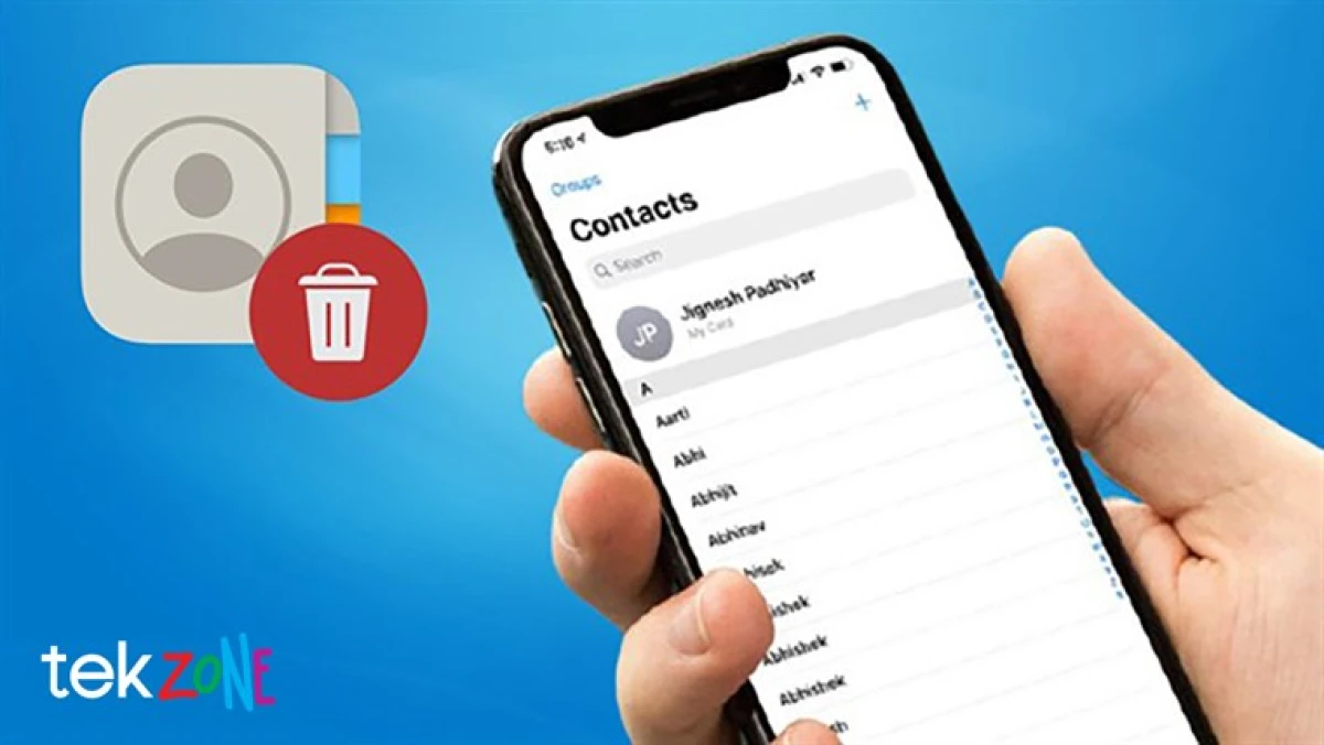 Xoá nhiều danh bạ trên iPhone bằng iCloud