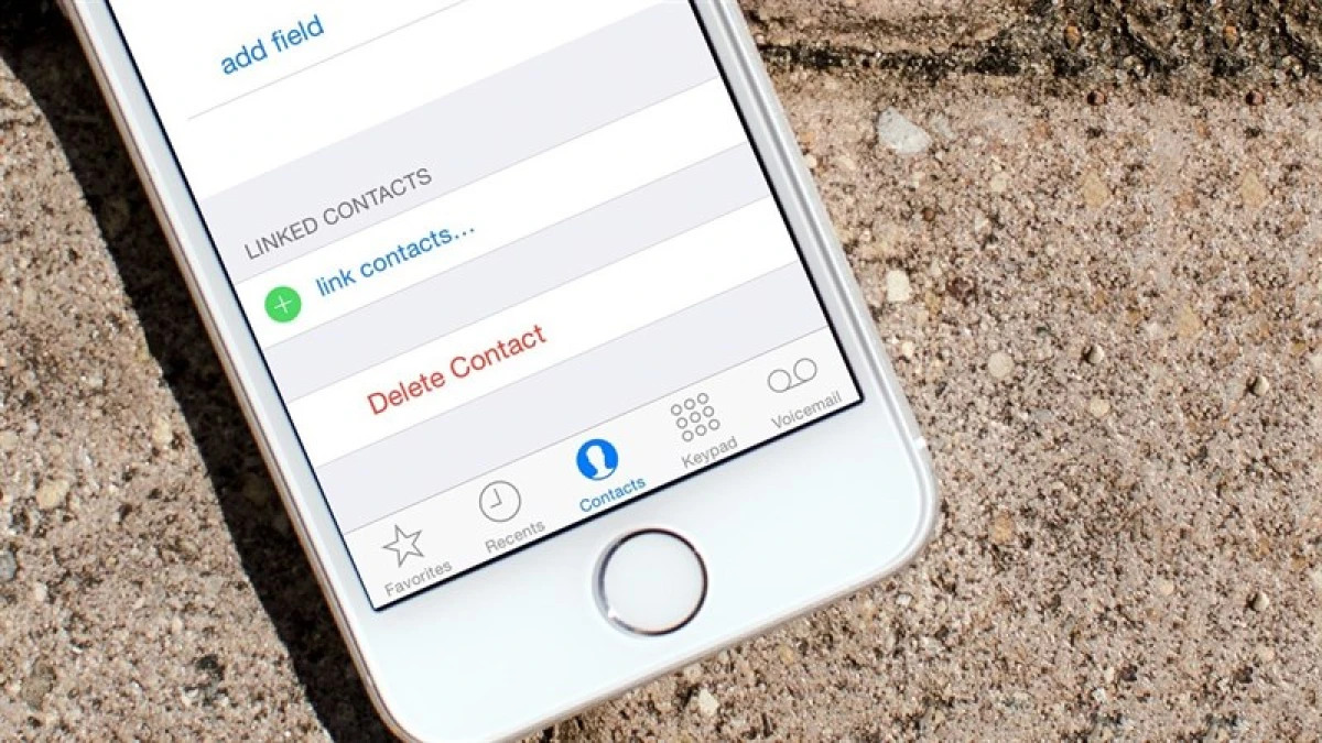 Xoá từng liên hệ trên iPhone