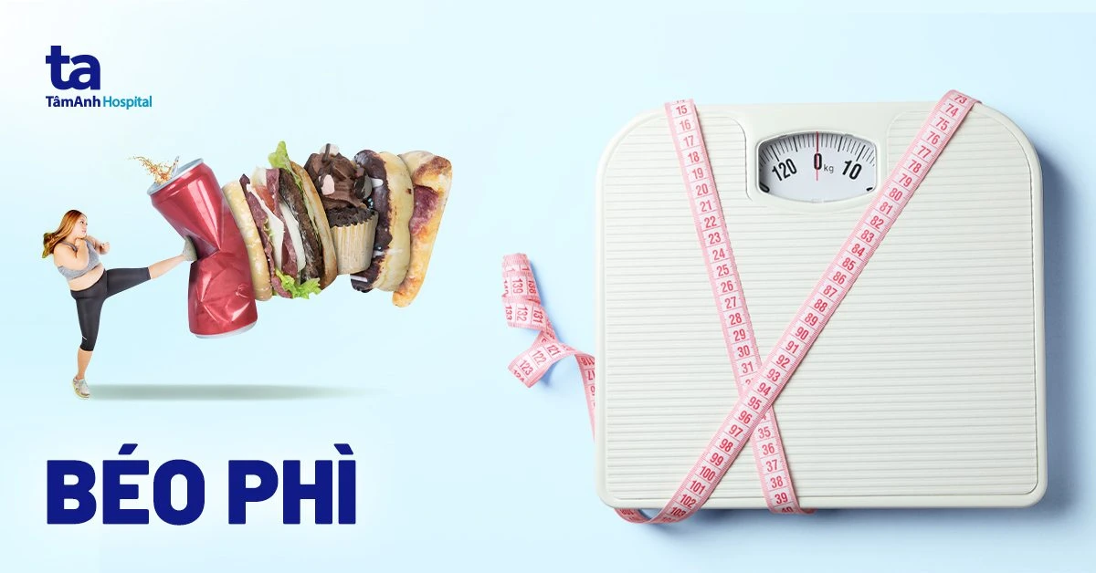 Bệnh béo phì gây biến chứng nghiêm trọng đến tim mạch và tiểu đường