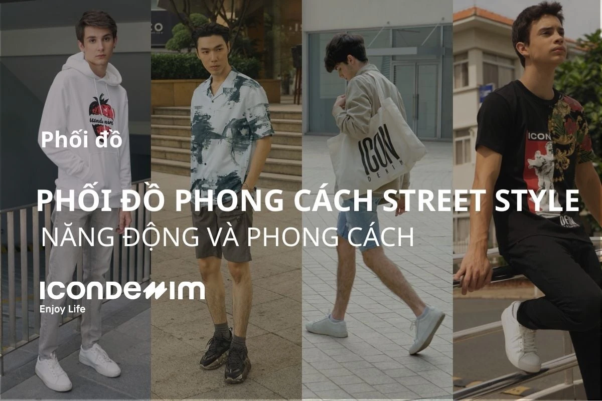 Áo sơ mi phong cách đường phố cá tính và năng động