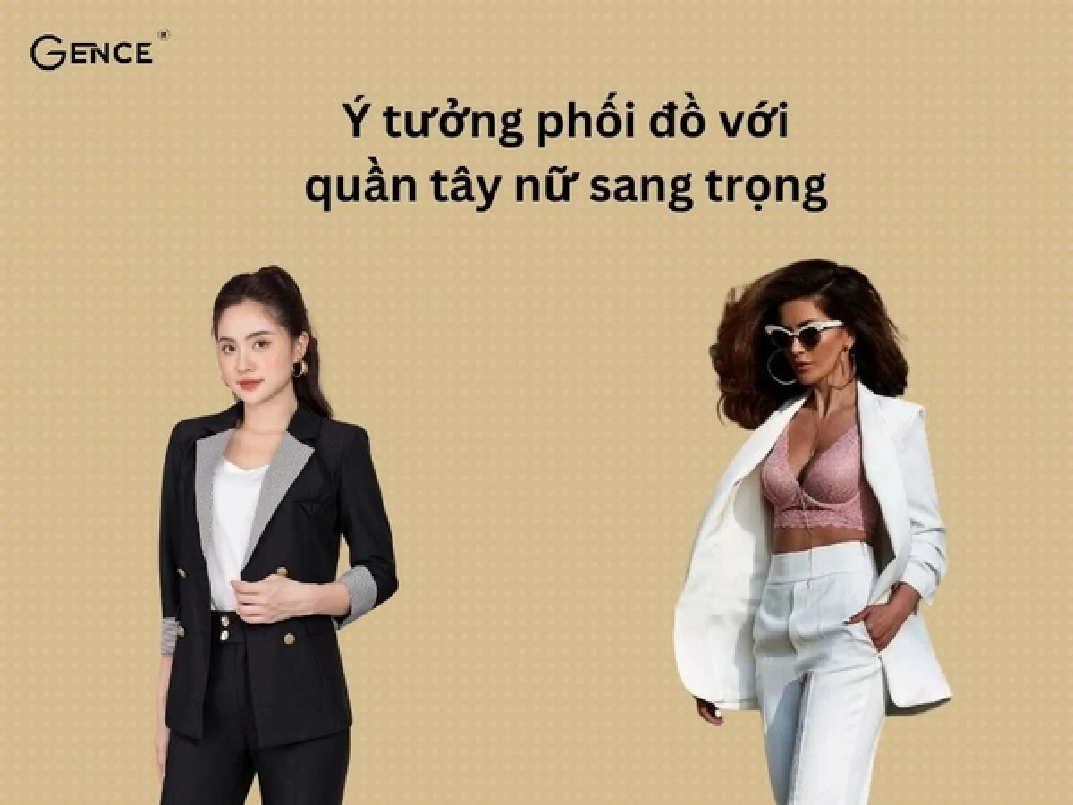 Trang phục mùa đông công sở phối áo len và blazer sang trọng
